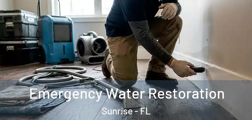  Emergency Water Restoration Sunrise - FL